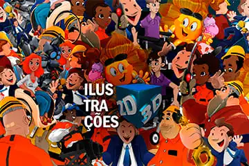Ilustrações 2D e 3D Ilustrações 2D e 3D