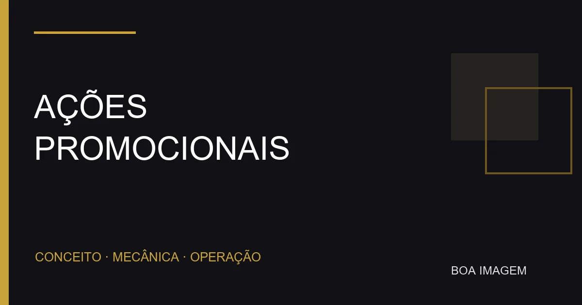 Composição editorial de campanha e participação promocional